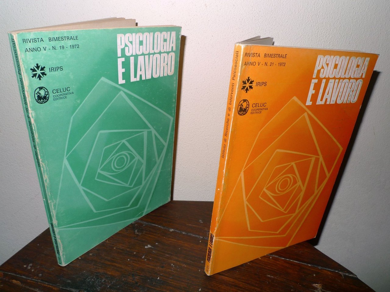 PSICOLOGIA E LAVORO.RIVISTA BIMESTRALE n.19/21 1972[Enzo Spaltro,organizzazione