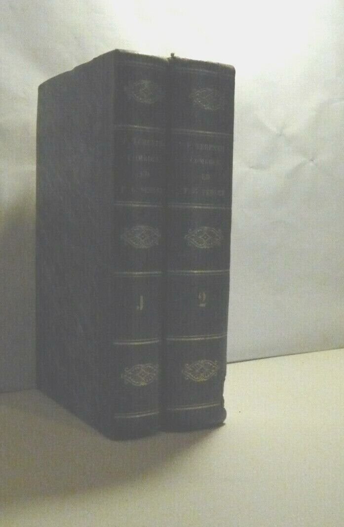 Publii Terentii Afri COMOEDIAE, Pomba, Torino, 1825[Ex recensione F.G. Perlet