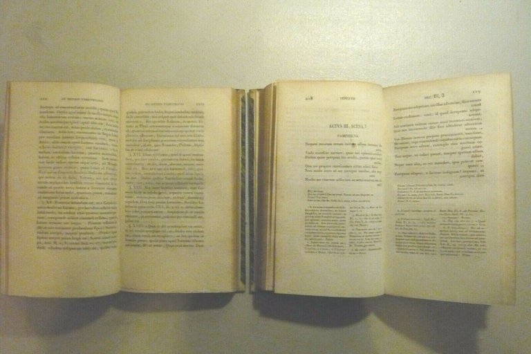 Publii Terentii Afri COMOEDIAE, Pomba, Torino, 1825[Ex recensione F.G. Perlet