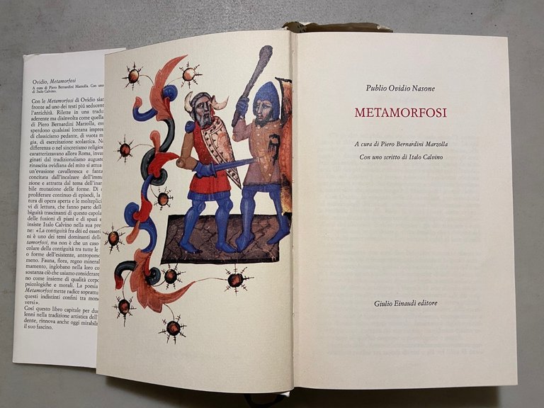 Publio Ovidio Nasone,METAMORFOSI,Einaudi 1979[I Millenni,Italo Calvino | Immagine Gallery 2