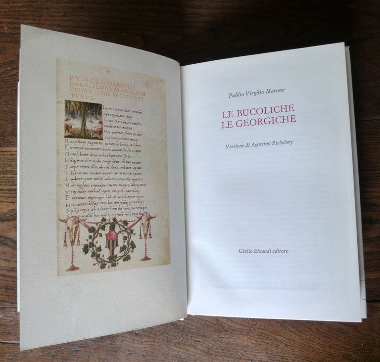 Publio Virgilio Marone,LE BUCOLICHE.LE GEORGICHE,1981 Einaudi MILLENNI | Immagine Gallery 3