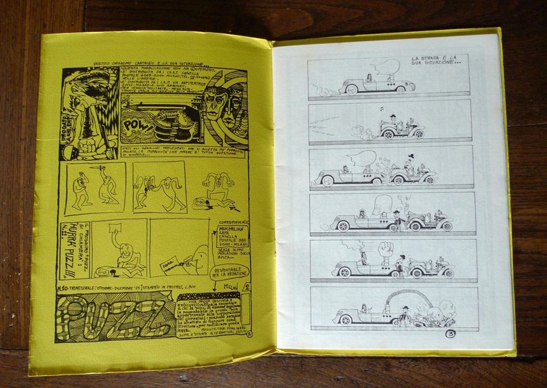 PUZZ n.10 ott-dic.1973.OEDIPUZZREX+suppl[rivista,fumetti,controcultura,Max Capa