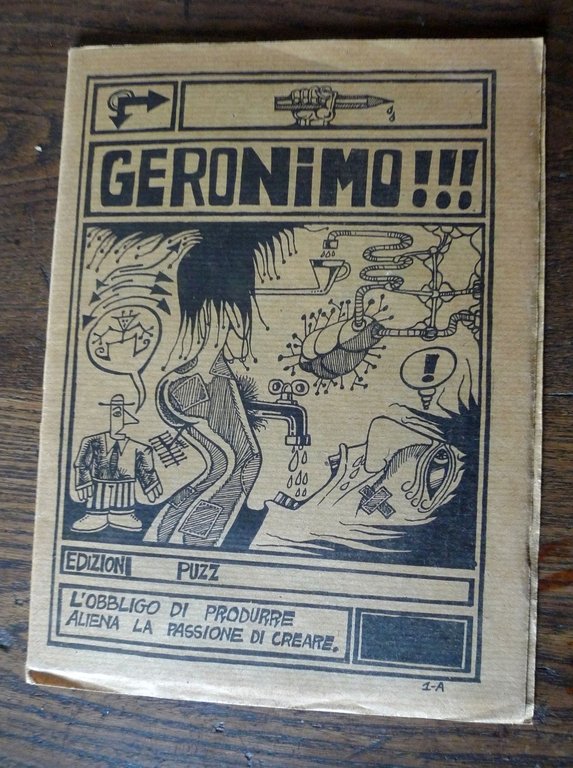 PUZZ n.11 gen-feb-mar 1974.DECOLONIZZIAMO L'OCCIDENTE[rivista,fumetti,Max Capa
