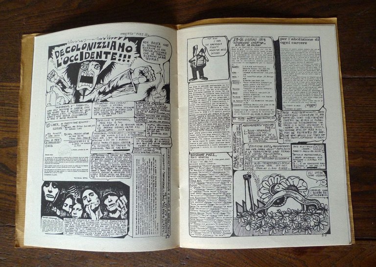 PUZZ n.11 gen-feb-mar 1974.DECOLONIZZIAMO L'OCCIDENTE[rivista,fumetti,Max Capa