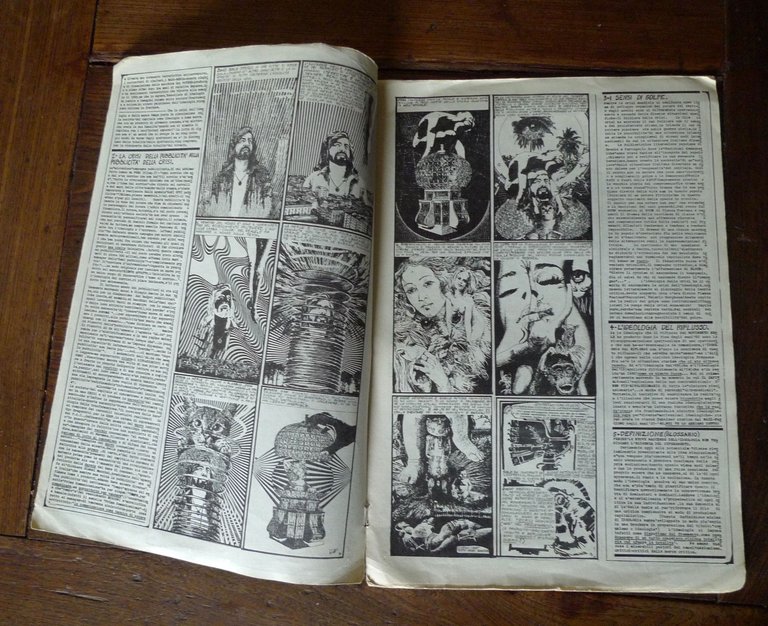 PUZZ n.16 ott-dic 1974.L'IDEOLOGIA DELLA CRISI[rivista,fumetti,Max Capa