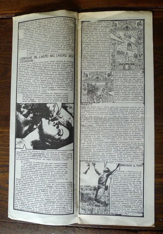 PUZZ NUMERO UNICO gen.1975.IL PIACERE DELLA NEGAZIONE[rivista,fumetti,Max Capa