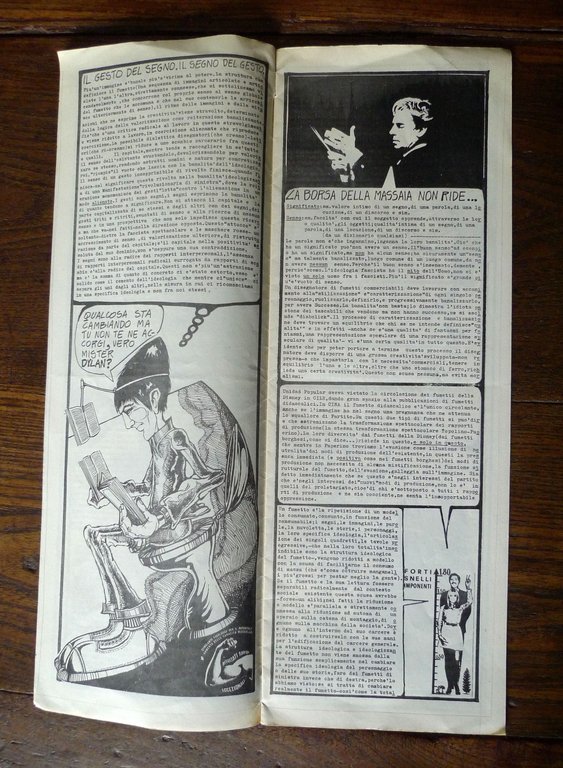 PUZZ NUMERO UNICO gen.1975.IL PIACERE DELLA NEGAZIONE[rivista,fumetti,Max Capa