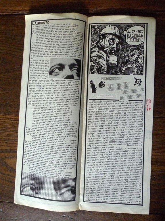 PUZZ NUMERO UNICO gen.1975.IL PIACERE DELLA NEGAZIONE[rivista,fumetti,Max Capa