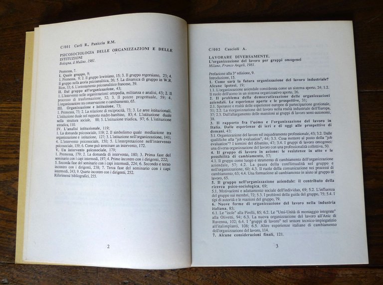 QUADERNI DI PSICOLOGIA DEL LAVORO 1/3+Appendice REPERTORIO BIBLIOGRAFICO 1992-94 | Immagine Gallery 10