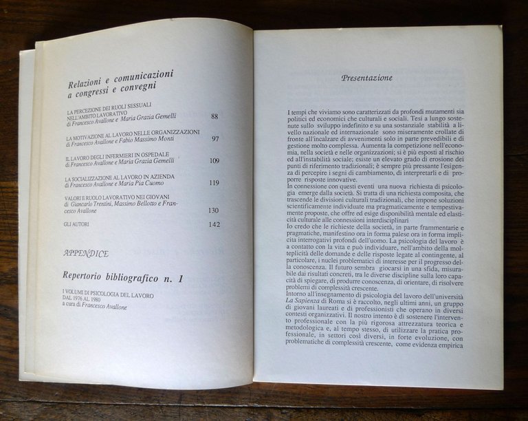 QUADERNI DI PSICOLOGIA DEL LAVORO 1/3+Appendice REPERTORIO BIBLIOGRAFICO 1992-94 | Immagine Gallery 4