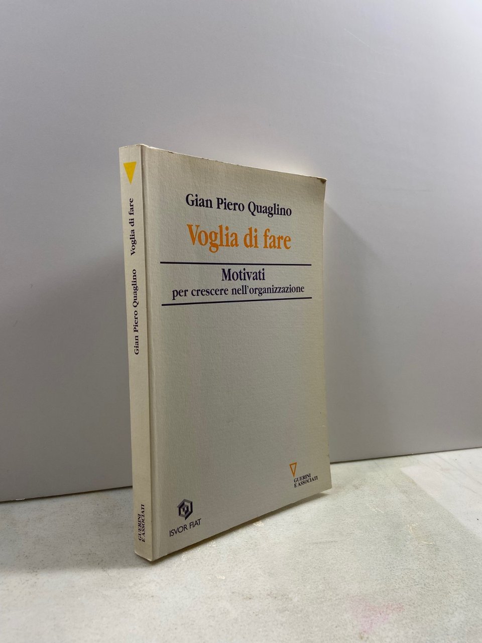 Quaglino,VOGLIA DI FARE Motivati per crescere nell’organizzazione,Guerini 1999