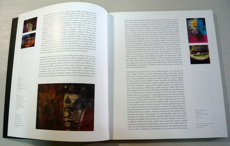 Quintavalle,Gianluigi COLIN.Liturgie/Castelli,COLIN.Assenze[arte contemporanea