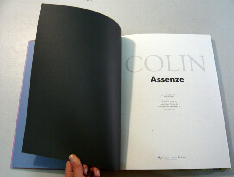 Quintavalle,Gianluigi COLIN.Liturgie/Castelli,COLIN.Assenze[arte contemporanea