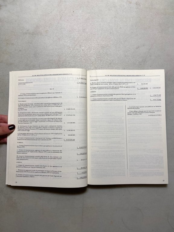 RACCOLTA DELLE LEGGI E DEI REGOLAMENTI DELLA REGIONE EMILIA-ROMAGNA 1980 | Immagine Gallery 5