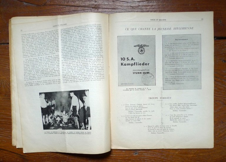 RACES ET RACISME.n.13-14-15 1939.BULLETIN DU GROUPEMENT D'ETUDE ET D'INFORMATION