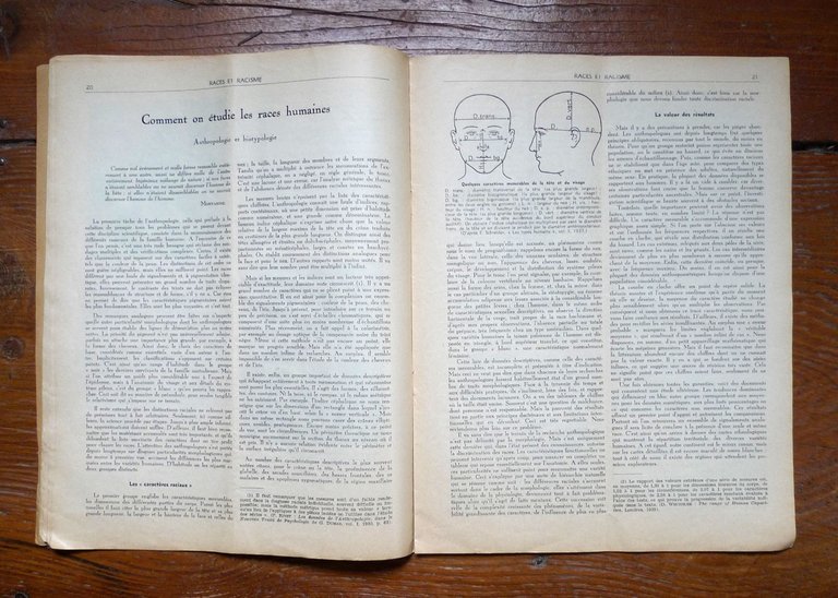 RACES ET RACISME.n.16-17-18 1939.BULLETIN DU GROUPEMENT D'ETUDE ET D'INFORMATION