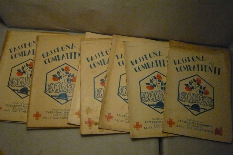RASSEGNA DEI COMBATTENTI, Bologna 1929[annata completa