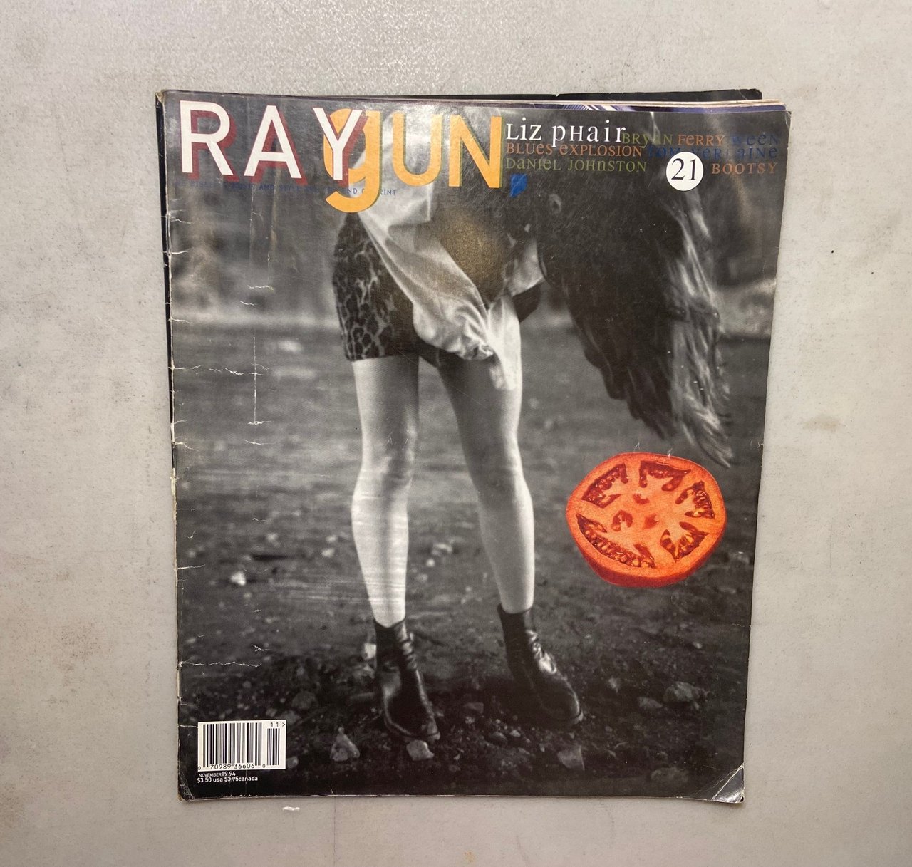 RAYGUN Nov.1994, N°2[Bryan Ferry,Bootsy,Daniel Johnston | Immagine principale