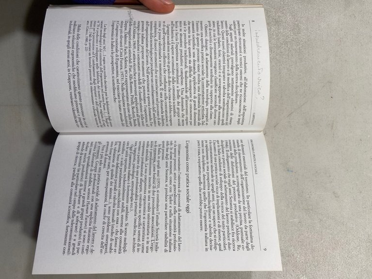 Re,ERGOGNOMIA PER PSICOLOGI Lavoro cognitivo...,Raffaello Cortina 1995