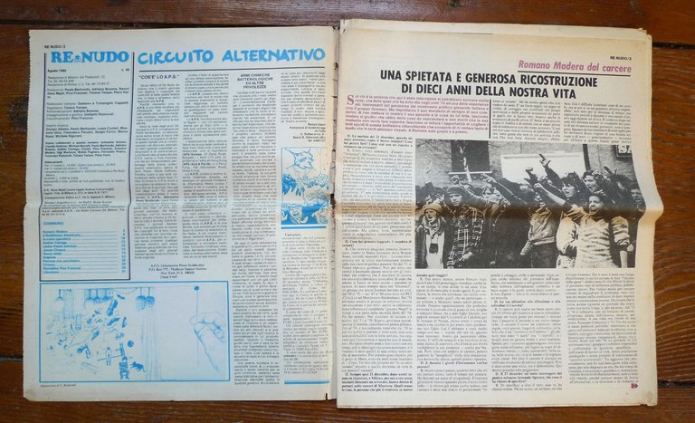 RE NUDO n.89 1980.MENSILE DI CULTURA ALTERNATIVA,NUOVA COSCIENZA E MUSICA[Pivano