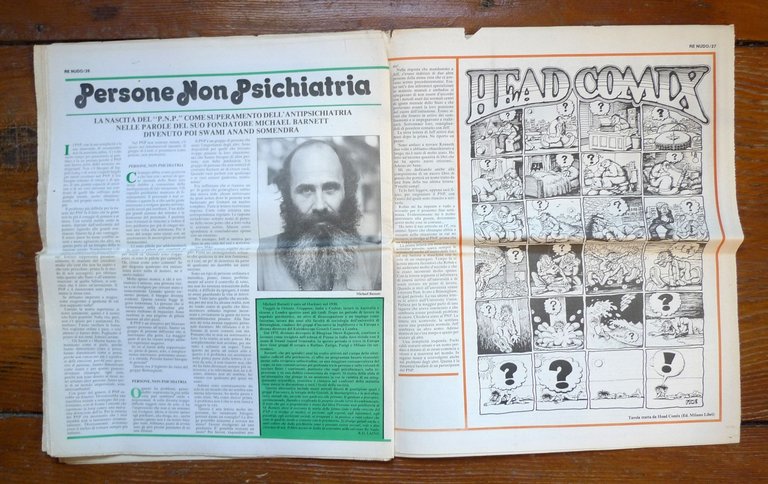 RE NUDO n.89 1980.MENSILE DI CULTURA ALTERNATIVA,NUOVA COSCIENZA E MUSICA[Pivano