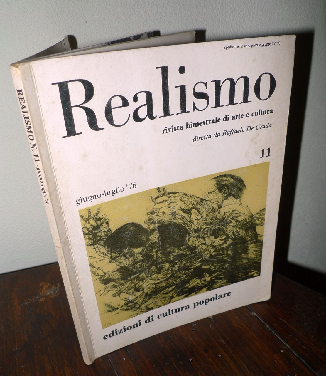 REALISMO n.11 1976 RIVISTA BIMESTRALE DI ARTE E CULTURA[PCI,De Grada