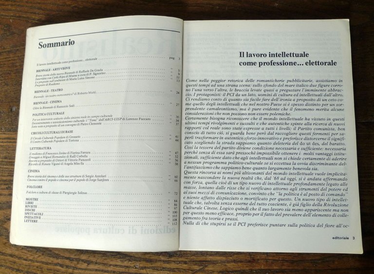 REALISMO n.11 1976 RIVISTA BIMESTRALE DI ARTE E CULTURA[PCI,De Grada