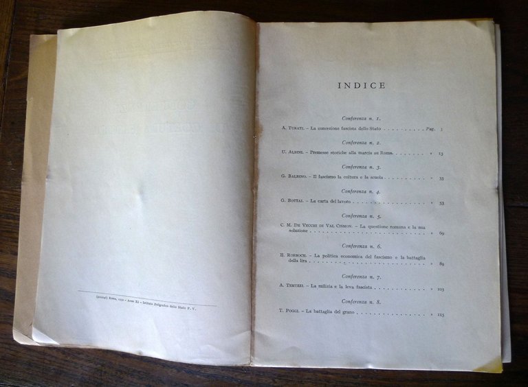 REGIA ACCADEMIA AERONAUTICA.CONFERENZE DI COLTURA FASCISTA,1932[storia,fascismo | Immagine Gallery 3