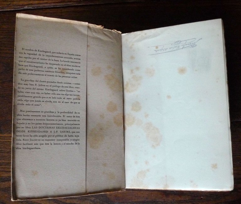 Régis Jolivet,INTRODUCCION A KIEKEGAARD,1950 Gredos[FILOSOFIA