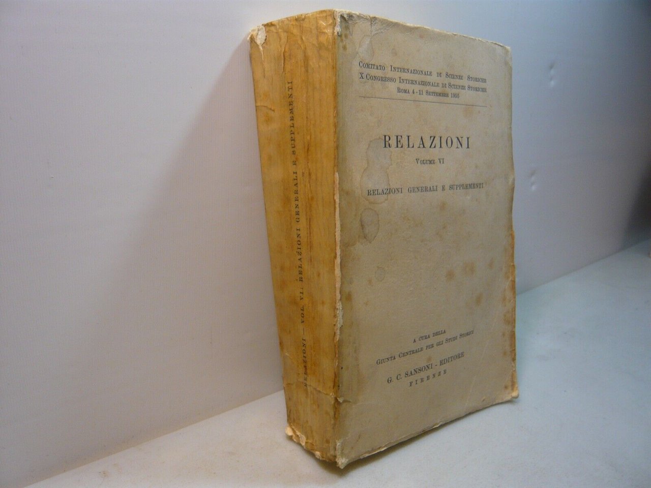 Relazioni vol. IV. Comitato Internazionale di Scienze Storiche,1955[congresso