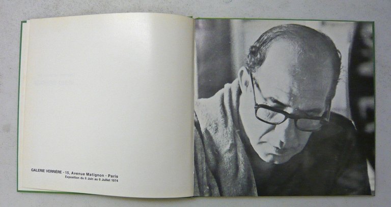 REMO BRINDISI.Galerie Verrière,Paris 1974[catalogo mostra arte contemporanea