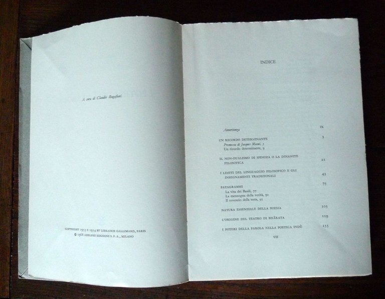 René Daumal,I POTERI DELLA PAROLA,1968 Adelphi[patafisica,poetica indù,poesia