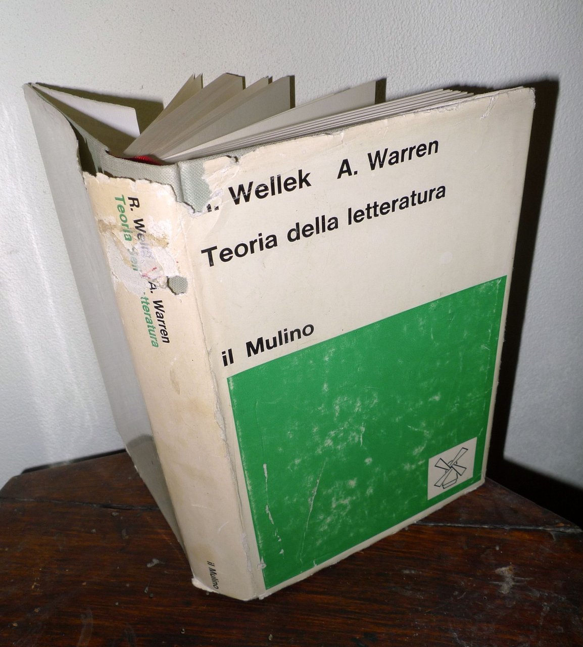 René Wellek/Austin Warren,TEORIA DELLA LETTERATURA,1971 il Mulino[critica | Immagine principale