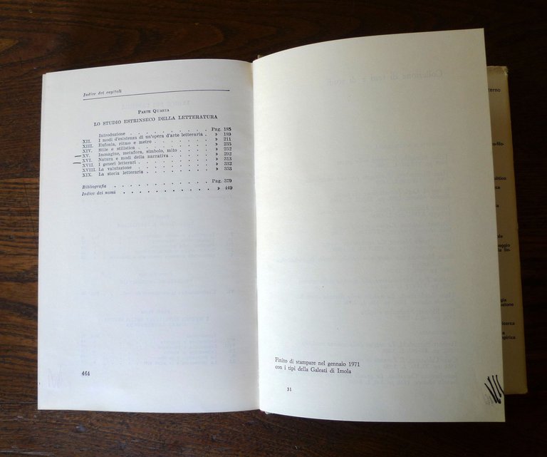 René Wellek/Austin Warren,TEORIA DELLA LETTERATURA,1971 il Mulino[critica | Immagine Gallery 6