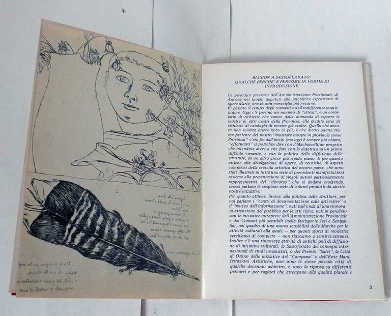 RENZO BIASION,RACCOLTE DI INCISIONI,1982 Sassoferrato[catalogo,mostra arte