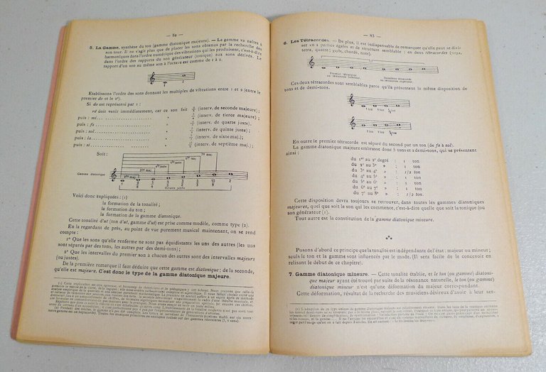 Reuchsel,THÉORIE COMPLÈTE DE LA MUSIQUE,1924 Philippo[storia musica,musicologia