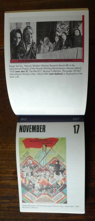REVOLUTION EVERY DAY.A CALENDAR.1917-2017,Mousse[rivoluzione russa,arte,cinema