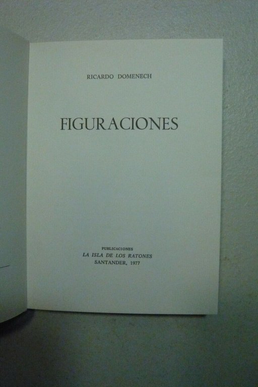 Ricardo Domenech,FIGURACIONES,La isla de los ratones, Santander, 1977