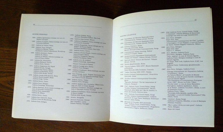 RICCARDO TOMMASI FERRONI.Catalogo della mostra,'94 Forni Galleria d'Arte[Bologna