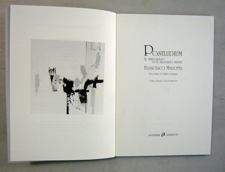 Ricciardi,COLOSSEO/Marotta,POSTLUDIUM.Anterem 2003[La ricerca letteraria,poesia