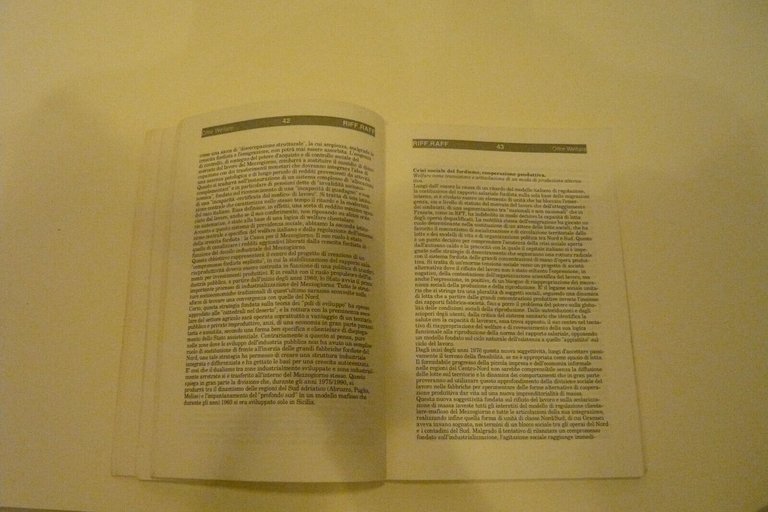 RIFF RAFF APRILE 1993,Padova,1993[critica sociale