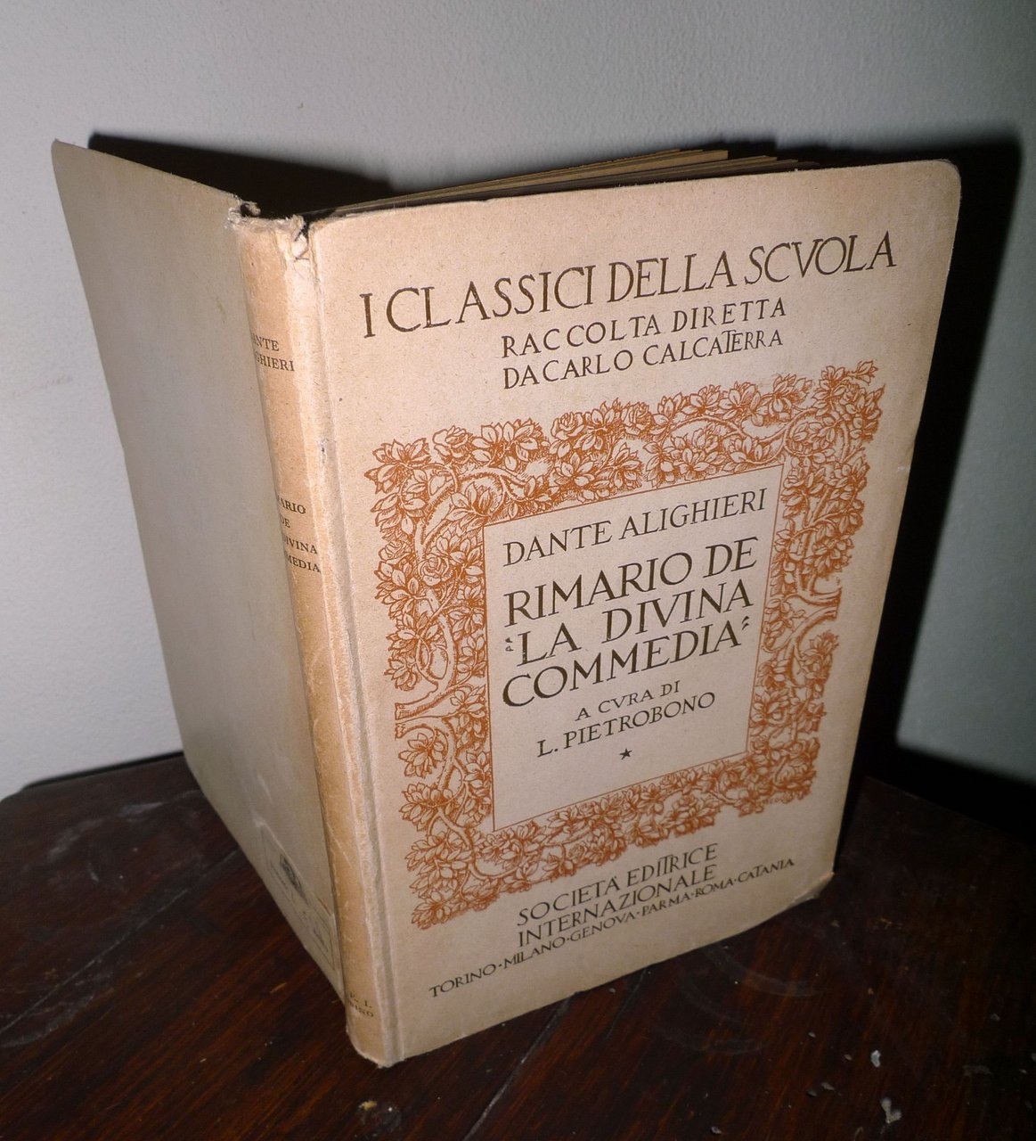 RIMARIO DE LA DIVINA COMMEDIA DI DANTE ALIGHIERI E INDICE … | Immagine principale