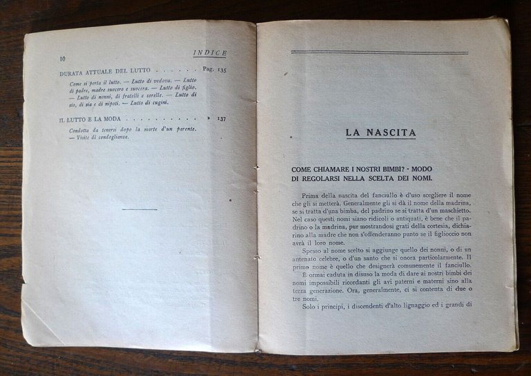Rinaldi,PICCOLA ENCICLOPEDIA DELLE BUONE USANZE,Sonzogno[galateo,signore
