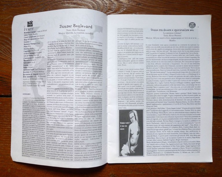RIVER PHOENIX 3 1994 Bologna[FANZINE,Luther Blissett,WU MING,Isabella Santacroce | Immagine Gallery 2