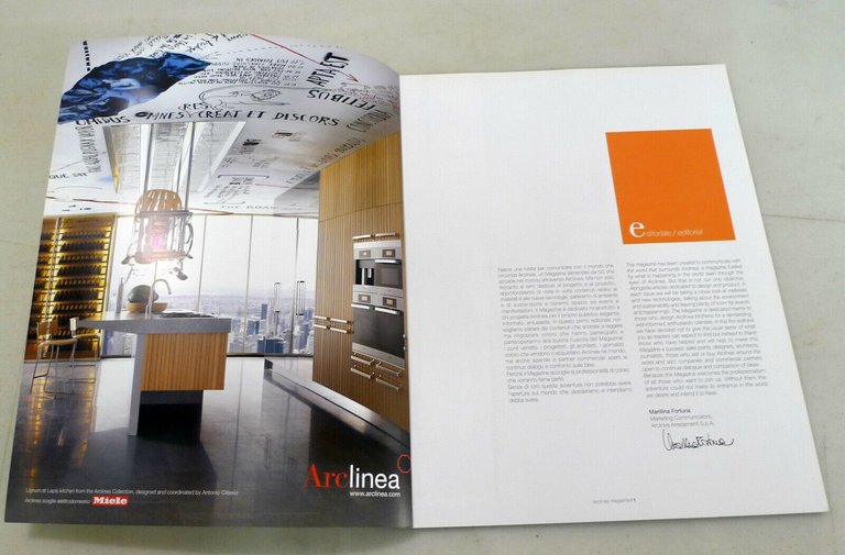 Rivista ARCLINEA MAGAZINE.2009-2012.Annate complete[architettura,design,progetti