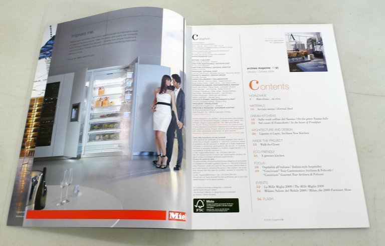 Rivista ARCLINEA MAGAZINE.2009-2012.Annate complete[architettura,design,progetti