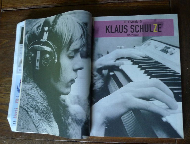 Rivista BLOW UP.ROCK E ALTRE CONTAMINAZIONI 290-291 2022[KLAUS SCHULTZE,CANNES