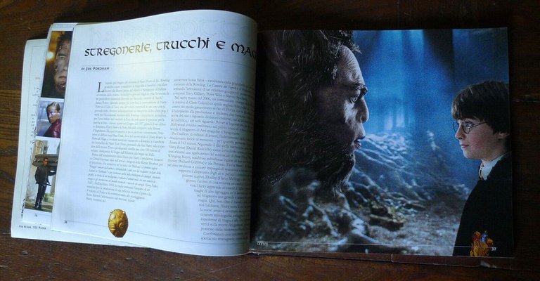 Rivista CINEFEX ITALIA n.4 2003[effetti visuali cinema,3D,Harry Potter