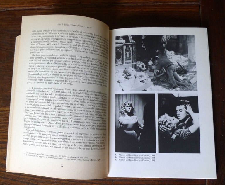 Rivista CINEMA E CINEMA n.32 1982.ARIA DI PARIGI.CINEMA FRANCESE 1945-1955