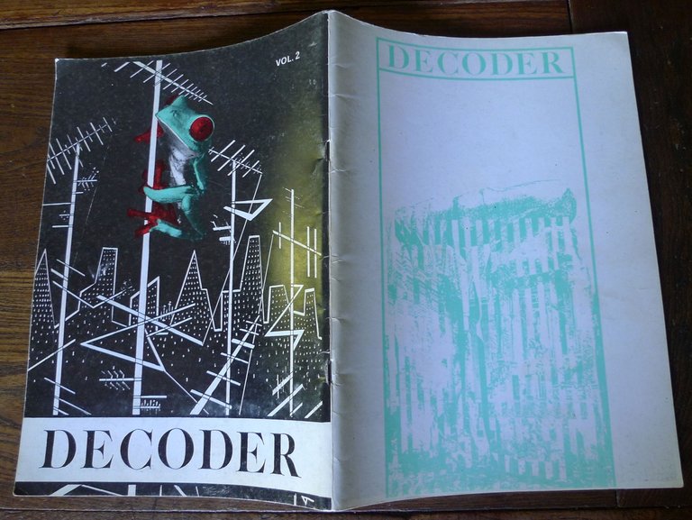 Rivista DECODER VOL.2 1988[punk,cyberpunk,underground,centri sociali,fanzine | Immagine Gallery 2